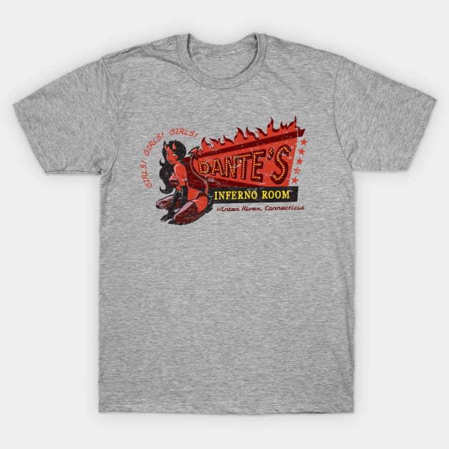 Dante's Inferno Room T-Shirt by MindsparkCreative